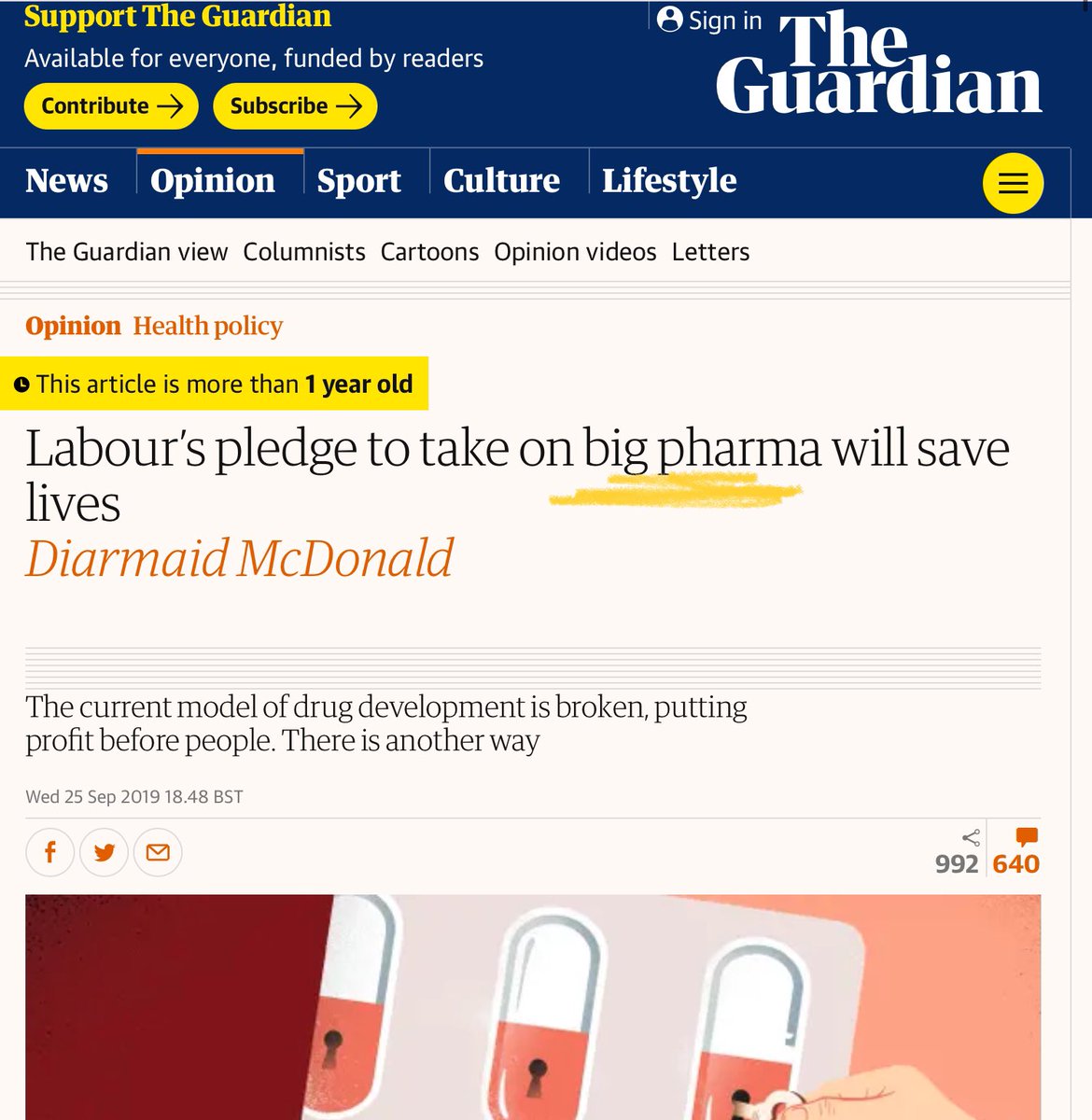If you’d stopped being sheeple & instead voted Uncle Jeremy and Uncle John M into power like  @guardian told you to then we’d have those evil Big Pharma bastards on their knees and your local  @PeoplesMomentum branch would be making coronavirus vaccine out of organic yogurt.7/8