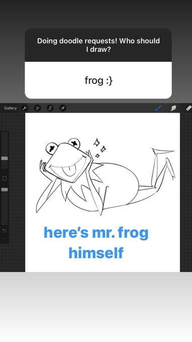 doing doodle requests on instagram! ✨✨✨ https://t.co/QBOt2Moj6f 