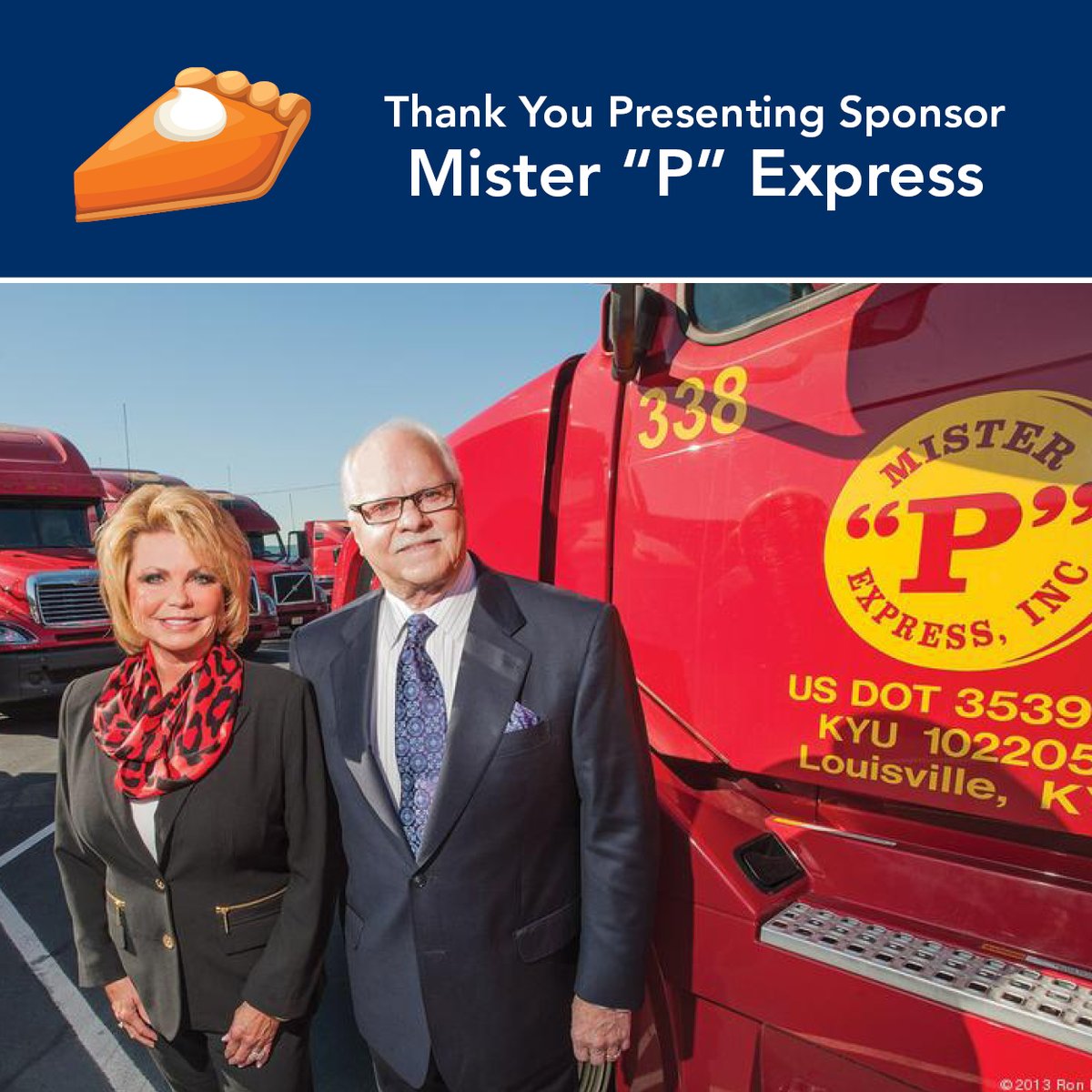 KosairForKids's tweet photo. Kosair Charities would again like to thank the Pie Auction presenting sponsor @MisterPExpress. Their sponsorship and support helps children in our area receive the care they need. We could not be more grateful for their continued support and generosity. https://t.co/45xkWP5agy