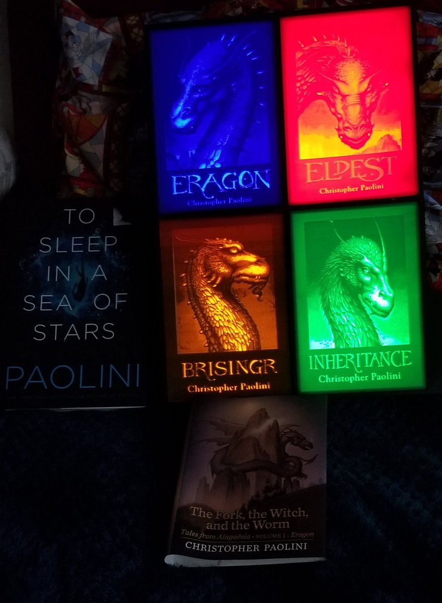 genedrgn3's tweet photo. Designed and printed a light box for 4 3d printed lithophanes of one of my favorite book series, The Inheritance Cycle. Thanks @paolini for being such a great author! #3Dprinting #inheritancecycle #sequelwhen #fandomart https://t.co/j2KGsAKVpM