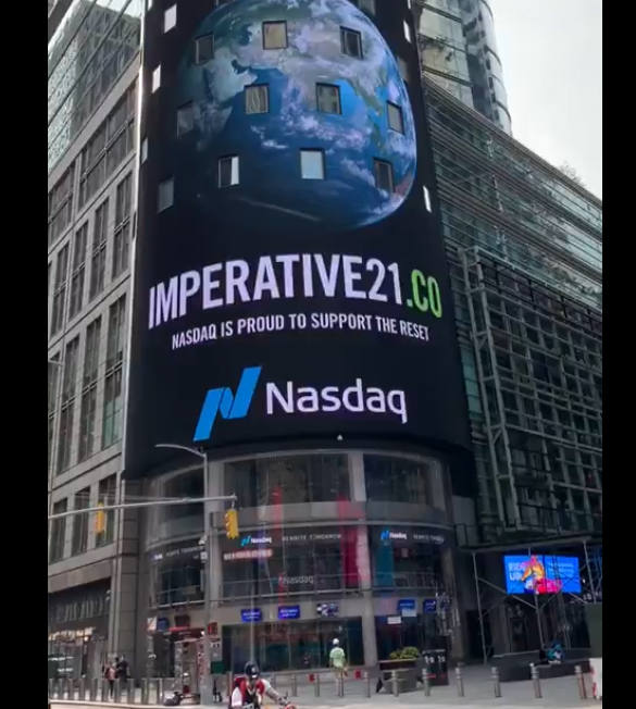 "NASDAQ IS PROUD TO SUPPORT THE RESET"