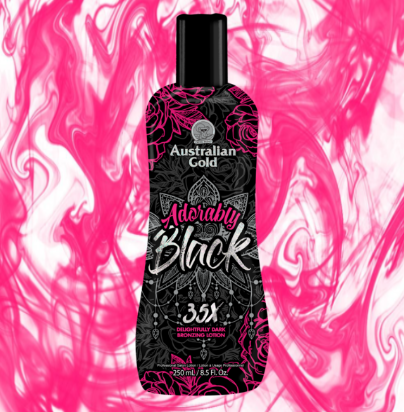 StayTanNorth's tweet photo. Enchant and entice with desirable color from Adorably Black™! 35x Bronzer with DHA &amp; Natural Bronzers, Beet &amp; Berry Smoothie, Selfish Skin Softener, Enticing Hemp Seed Oil and a Wild Berry Punch Fragrance #australiangold #tanning #bronzer #adorable https://t.co/6YzYuwk5Gp