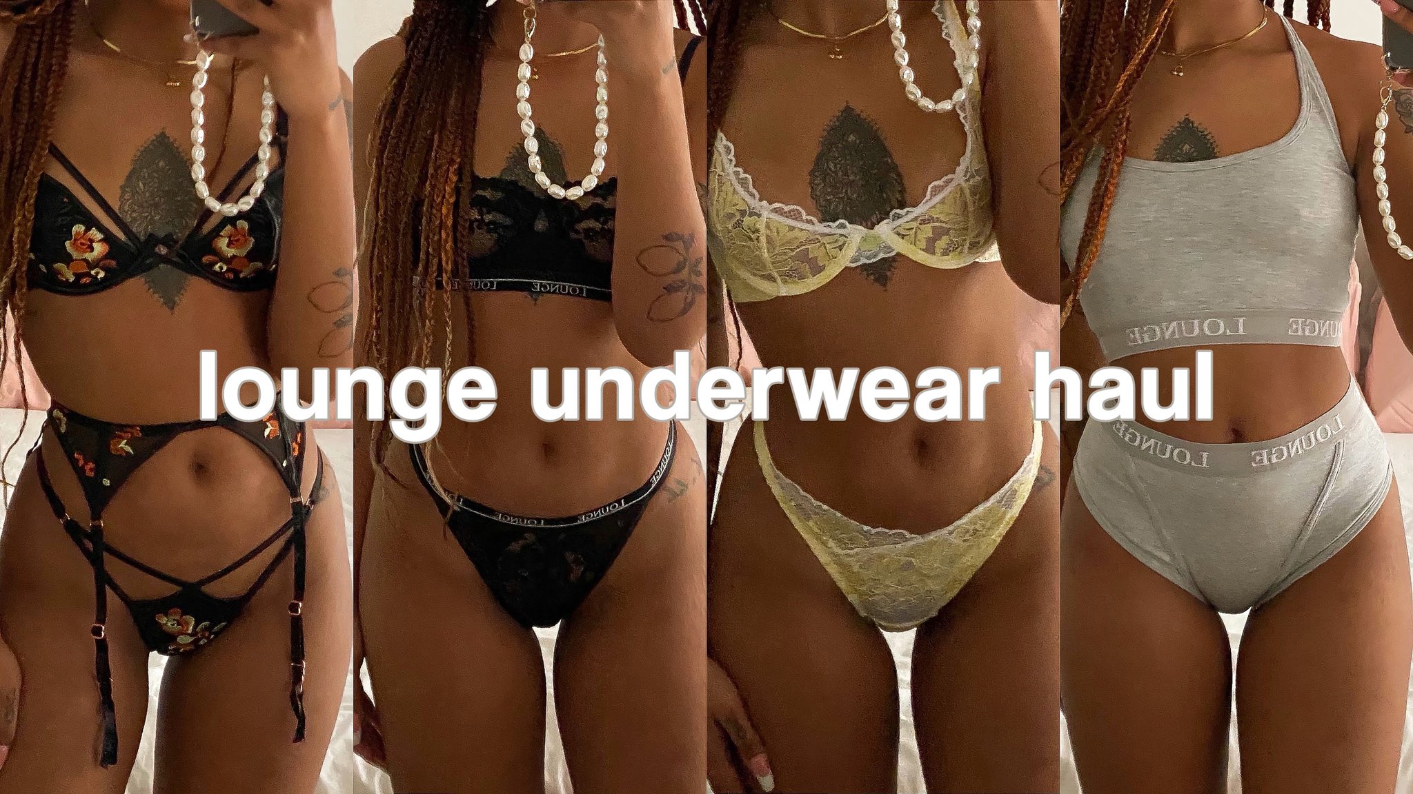 lisa on X: lounge underwear try on haul *black friday sale*   via @  / X