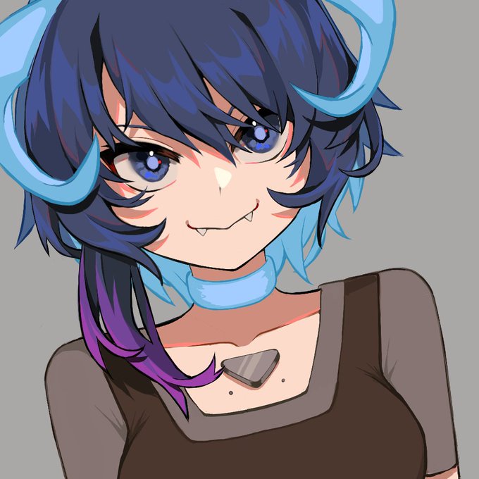 Little drawing of neon demon @yubekohadena! 😈
#hadenart 