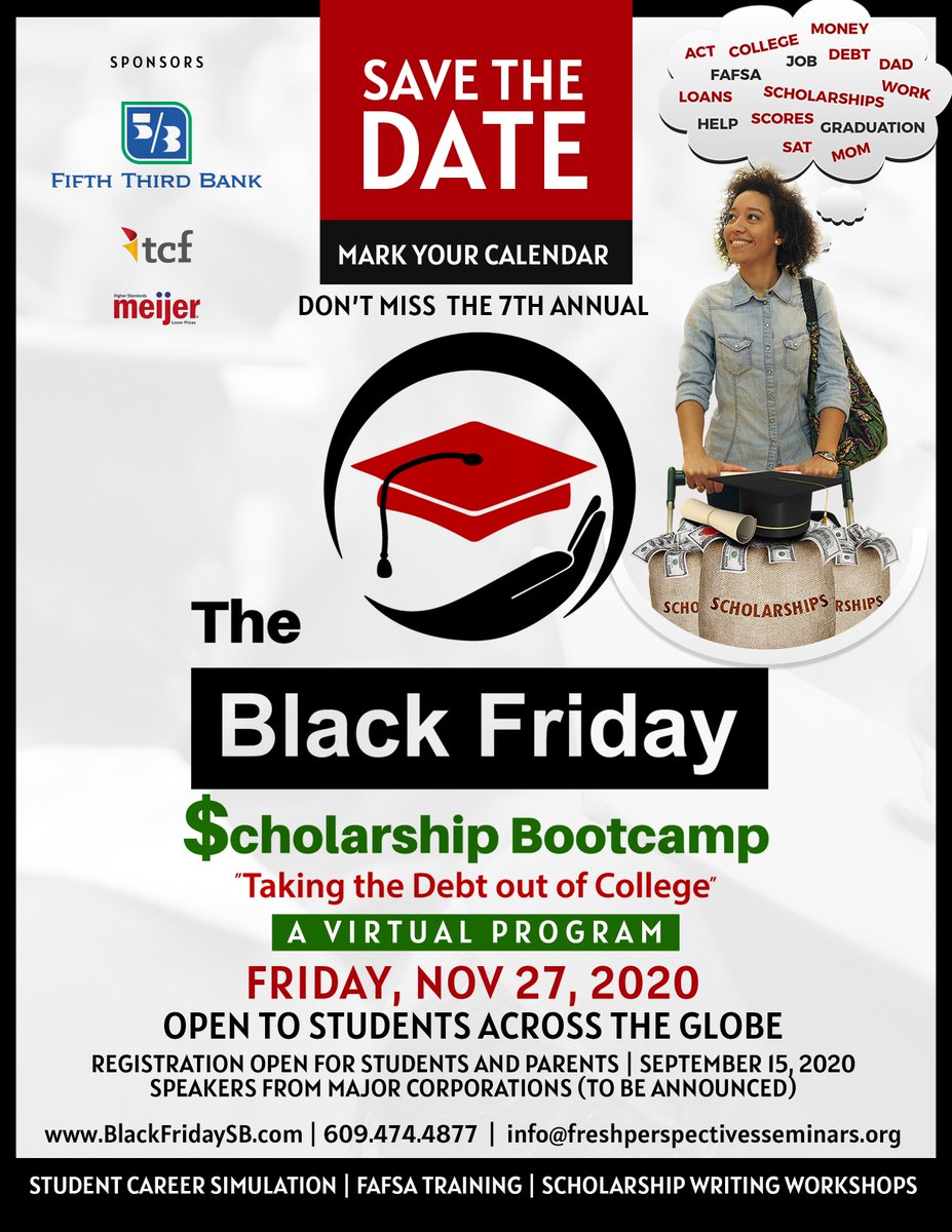 Parents attend our #BFSB to learn how to send your kids to college without going broke. Register at blackfridaysb.com today. #HBCU #Classof2021 #DebtFreeCollege #CollgeboundStudents