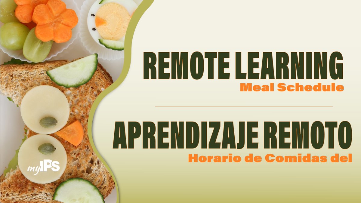This week, meals will be distributed to students on Tuesday, Nov. 24, only. Students will receive enough meals for 5 days. To learn more about meal distribution during remote learning, click the link below. 🥪🍏🥛

👉ow.ly/gOFq50CsFTN