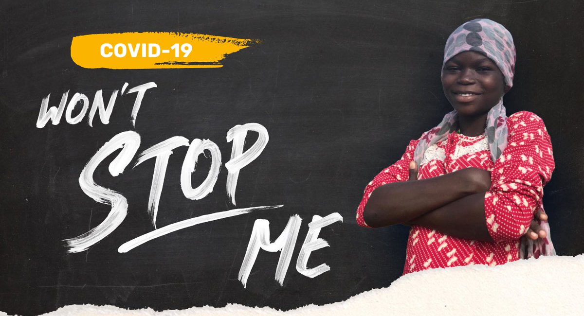 12-jarige Irene uit Ghana gaat langs iedere deur in haar dorp om voorlichting te geven over het Corona-virus. Ontdek meer: righttoplay.nl/nl/national-of… #wontstopme #wontstopus