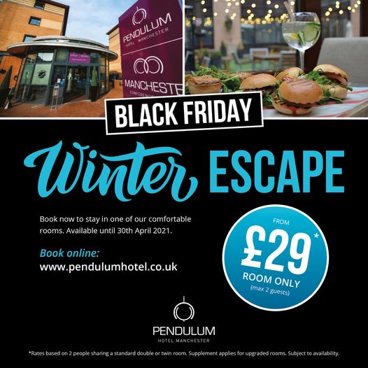Perfect timing for Christmas shopping! Why not make a night of it!! #BlackFridayDeals #Manchester #Christmas2020