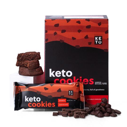 Keto Cookies and Bars by <a href="/perfectketones/">Perfect Keto</a>
Decadent #ketofriendly cookies and bars with only 3g of net carbs for bars &amp; 4g net carbs for cookies. No added sugar, sugar alcohols, additives or fillers. 
Use Code ketobeastbeauty for 15% bit.ly/36Zy1Ji
#keto #lowcarb #ketodiet