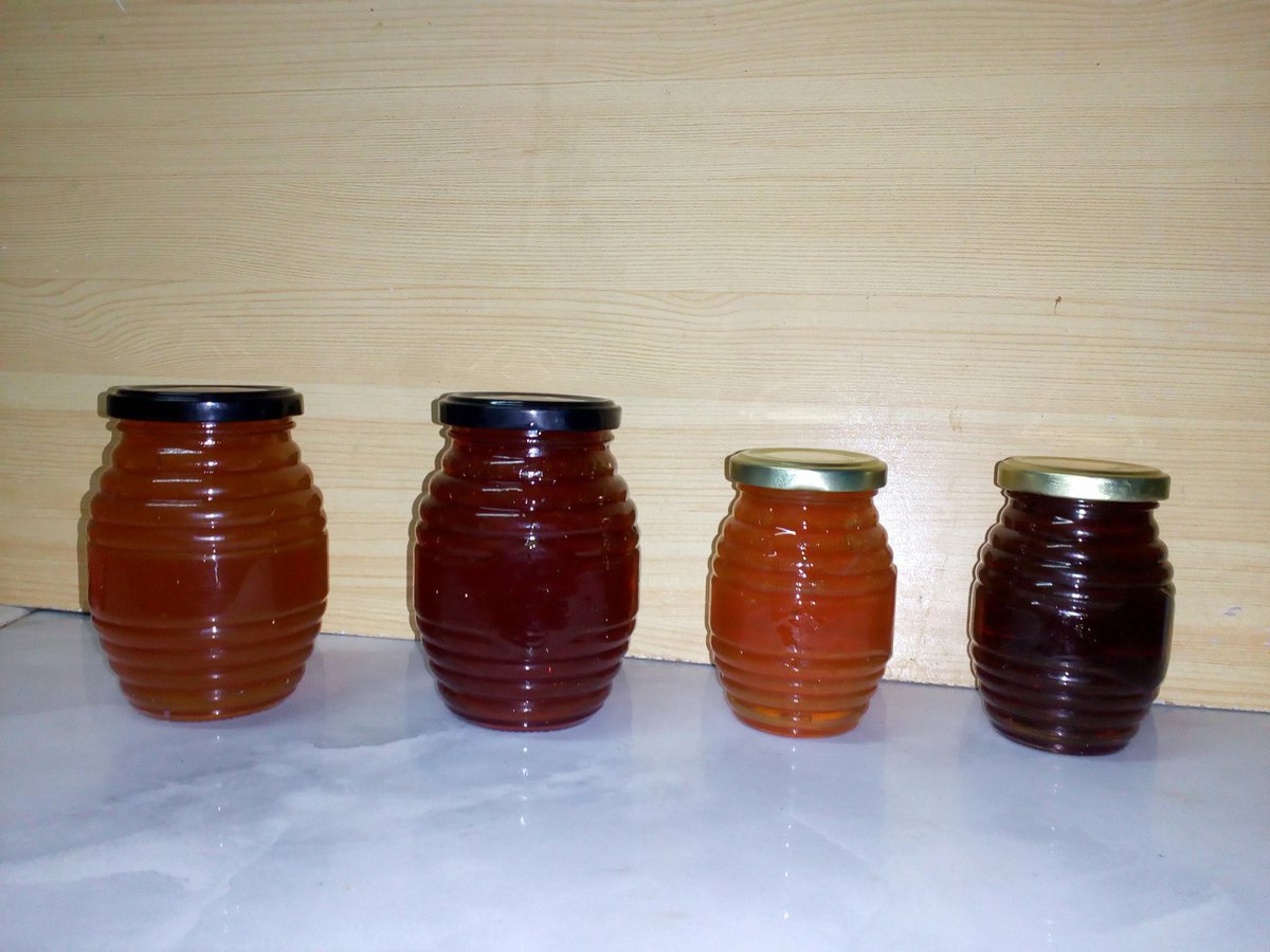 07DOSK's tweet image. قال تعالى
{ يَخْرُجُ من بطونها شراب مختلف ألوانه فِيهِ شِفَاءٌ لِلنَّاسِ إِنَّ فِي ذَلكَ لآيَةً لِقَوْمٍ يَتَفَكَّرُونَ }

بعض مما أنتجته مناحلي هذا العام واختلفت الوانه