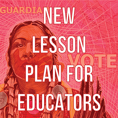 NiaTero's tweet photo. We have a new #lessonplan to celebrate the millions of #INDIGENOUS people who are at the forefront of resistance. We honor those living with the land and of the land by with conversations that lead to liberation. #NAHM 

Visit https://t.co/sTT6OXUhCv 📚

#IPD2020 #GetYourLearnOn https://t.co/dpBcmmYuBU