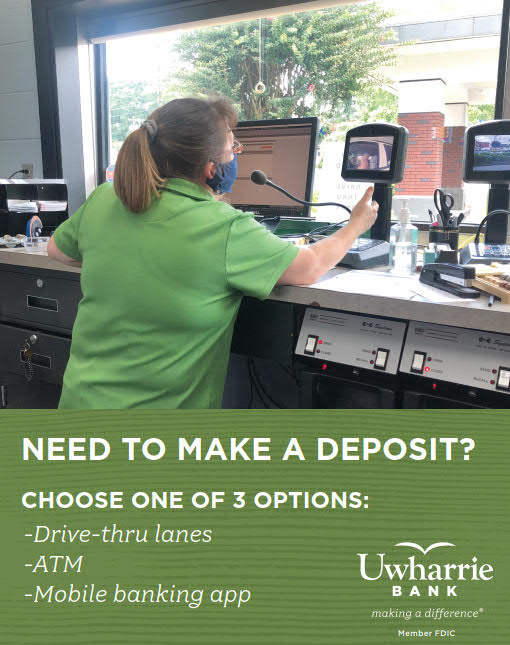 #uwharriebank #makingadifference #communitybank