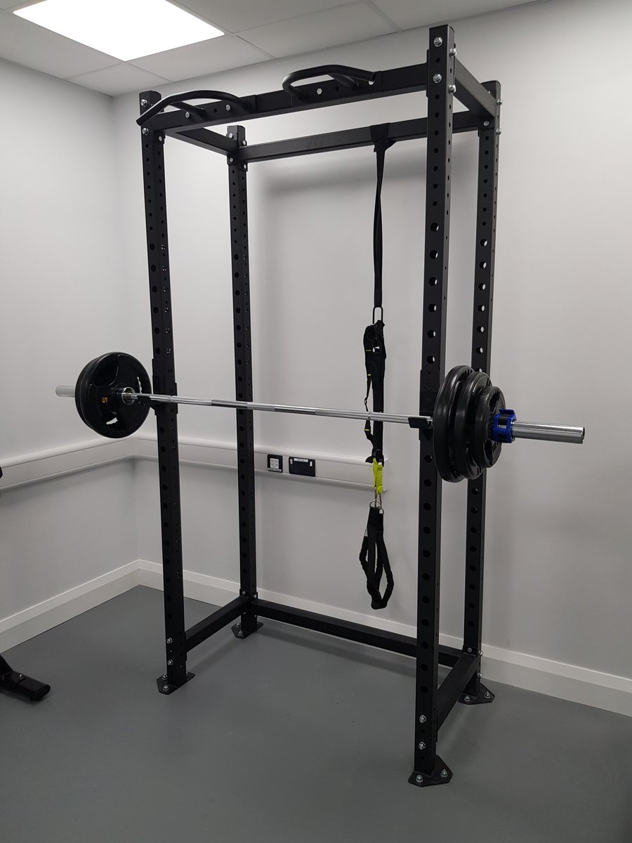 duhallowphysio's tweet photo. Our rehab gym is now taking shape nicely with the arrival of the full half rack, dumbbells and bike from @fitnessequipire. Supervised rehabilitation from all sports injuries and post operative care under the guidance of experienced Chartered Physiotherapists #physio https://t.co/W0hBNoq0UM