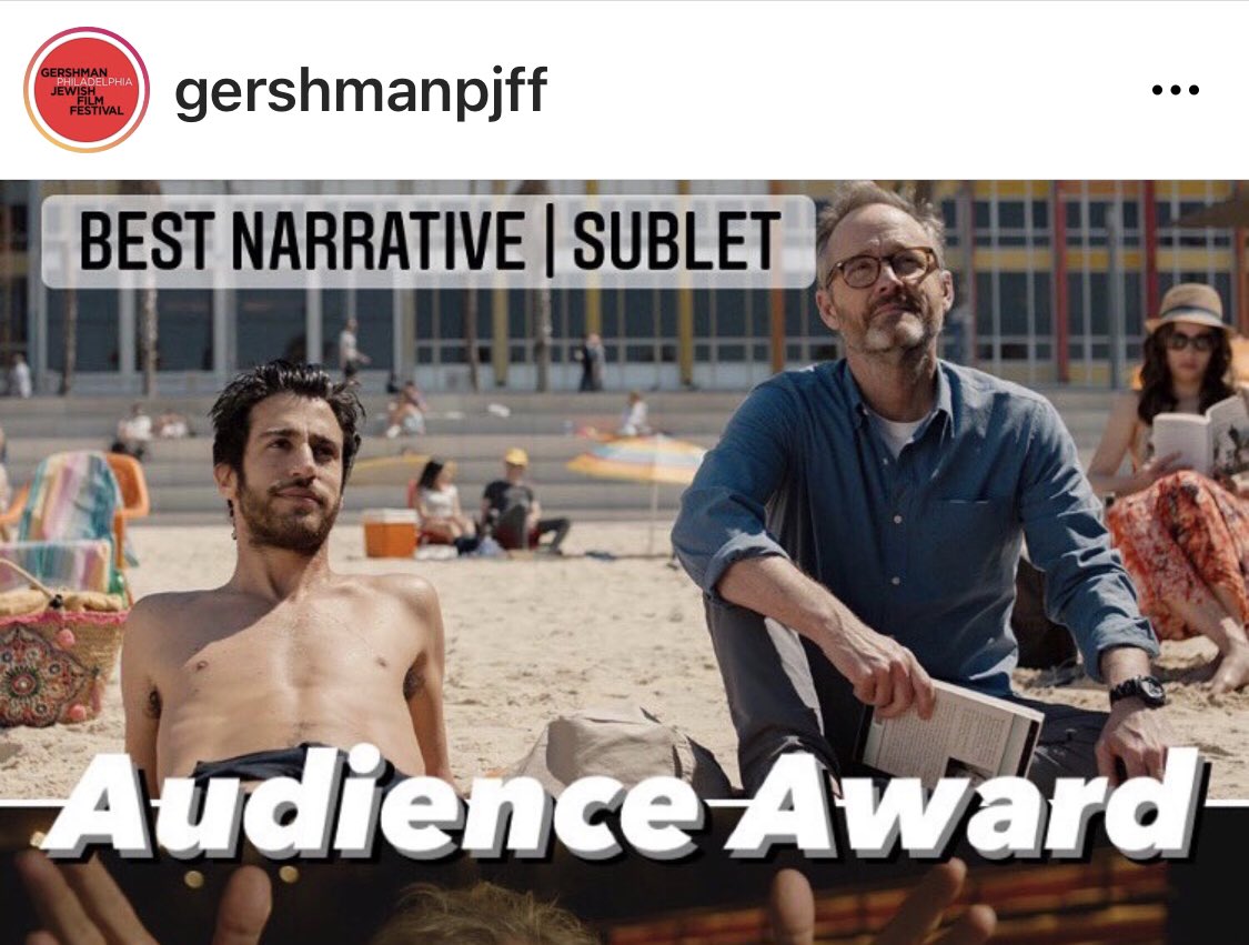 MovieSublet's tweet photo. Thank you Philadelphia for the Audience Award @GershmanPJFF https://t.co/E89LkNB99J