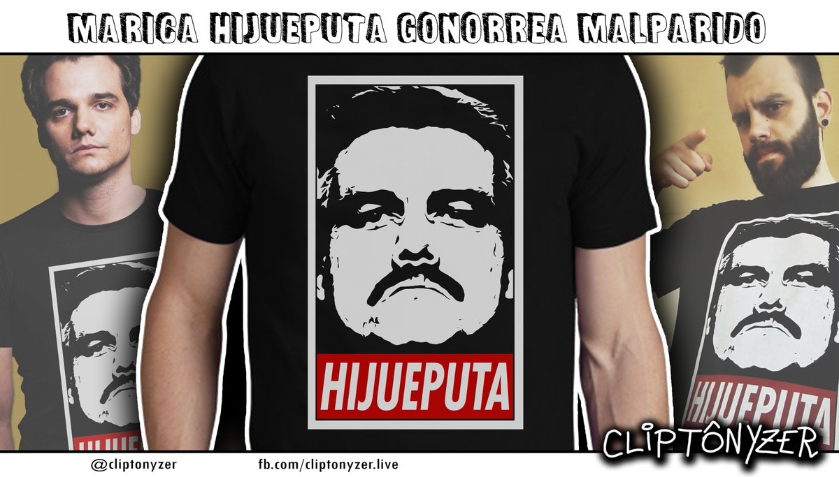 Cliptonyzer's tweet photo. 💵💣𝑯𝑰𝑱𝑼𝑬𝑷𝑼𝑻𝑨💣💵
Malparido gonorrea ❄❄❄🗞
-30% en todo con 3 artículos
Code: 𝗕𝗟𝗔𝗖𝗞 ▶https://t.co/qcaF0tPyv9 ◀
#BlackFriday #Regalo #Camisetas #Friki #Series #Sofáymantita #Narcos #Cocaina #PAbloEscobar https://t.co/xuLpRE0xgz