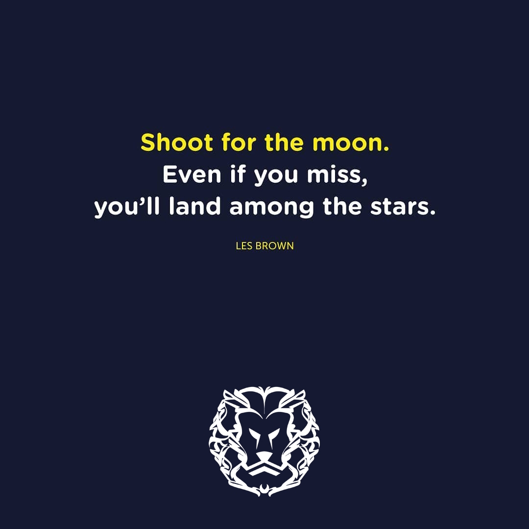 Shoot for the moon.
#quotesforever #positivelifequotes #picturequote #success #inspiredaily #advicequotes #successfully #entrepreneurlifestyles #onlinebusiness