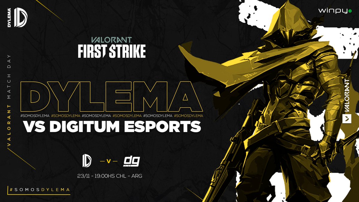 DylemaGG's tweet photo. Hoy arranca la competencia de #FirstStrike de #VALORANT, es eliminación directa, así que hay que minimizar los errores. 

No hay stream, pero se estará actualizando acorde al juego.

Lineup:
@t1ofps 
@Klaussfps 
@Melserlol 
@blqcKgg 
@gr3epsFPS

Coach:
@supfps  

#SiempreDylema https://t.co/XelUajM0IE