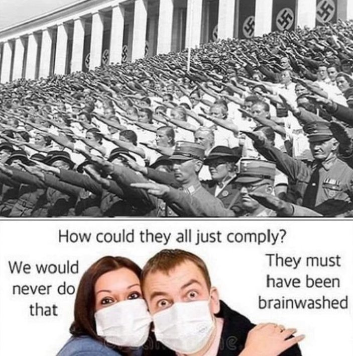 But truthfully the real pandemic in this country is mental illness and by wearing masks and social distancing they are dehumanizing demoralizing us buck breaking us into submission.