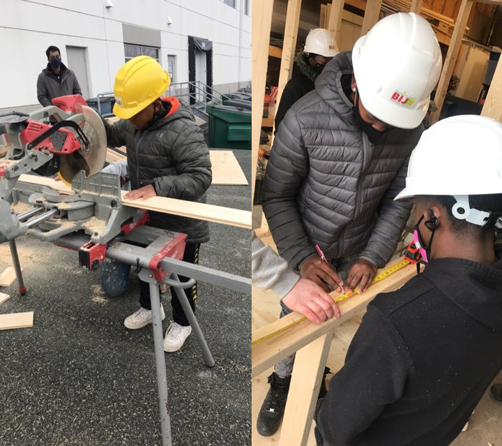 We love this Black Youth Empowerment project from @BGCGreaterHfx! Youth from their Dartmouth location learned carpentry skills and helped build a community kiosk.