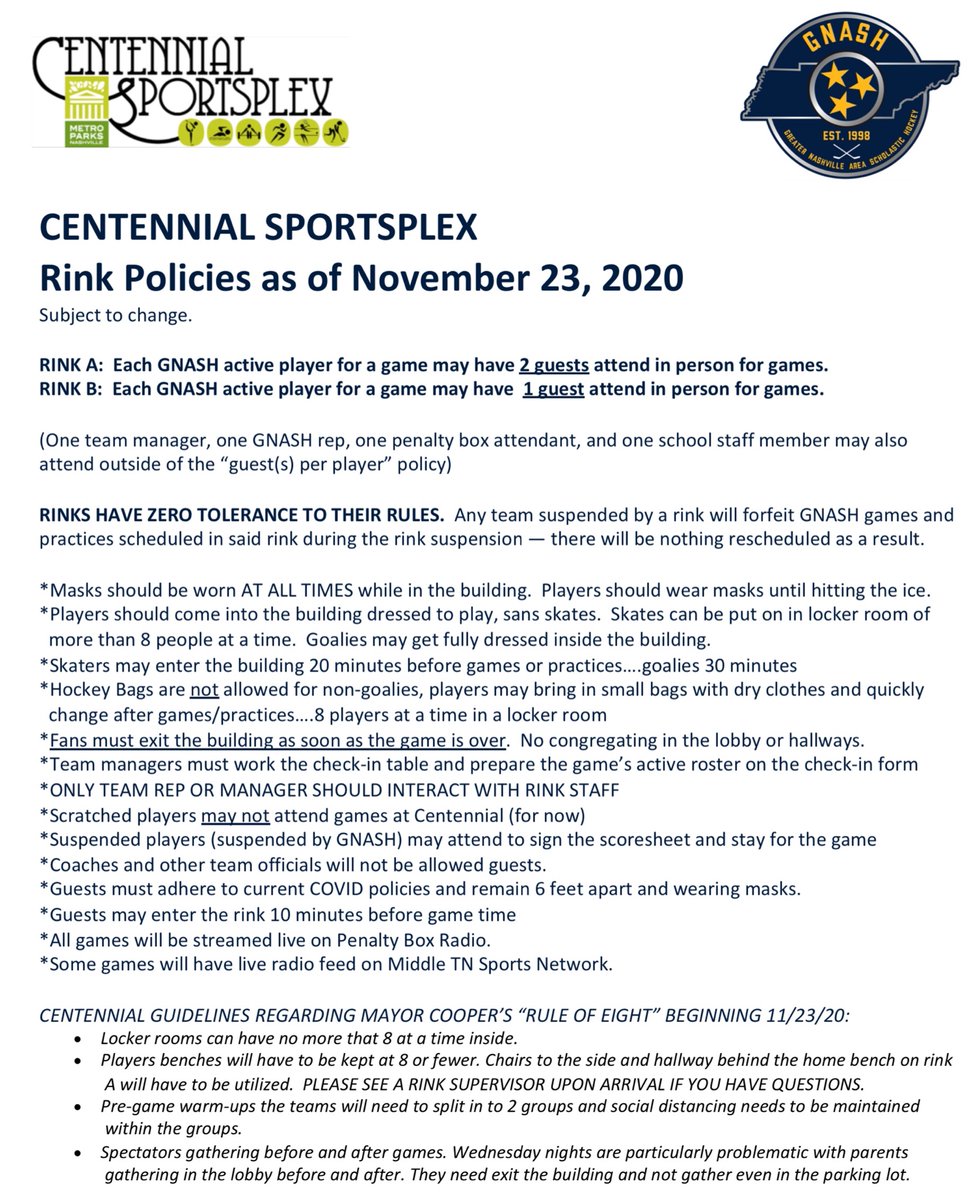 GNASH - Greater Nashville Area Scholastic Hockey tweet media