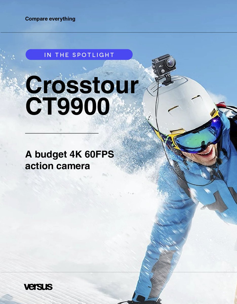 versus_com's tweet photo. ➡️ https://t.co/A9CS4cX3py ⬅️
The #CrosstourCT9900 is a 4K 60fps #ActionCamera with an 8x zoom, 20mp sensor, touch screen, external microphone & remote control! 📷
To check out the full specs & to compare this more affordable #GoProAlternative, visit https://t.co/TRSjMT0cN0 🆚 https://t.co/htJTi0REZw