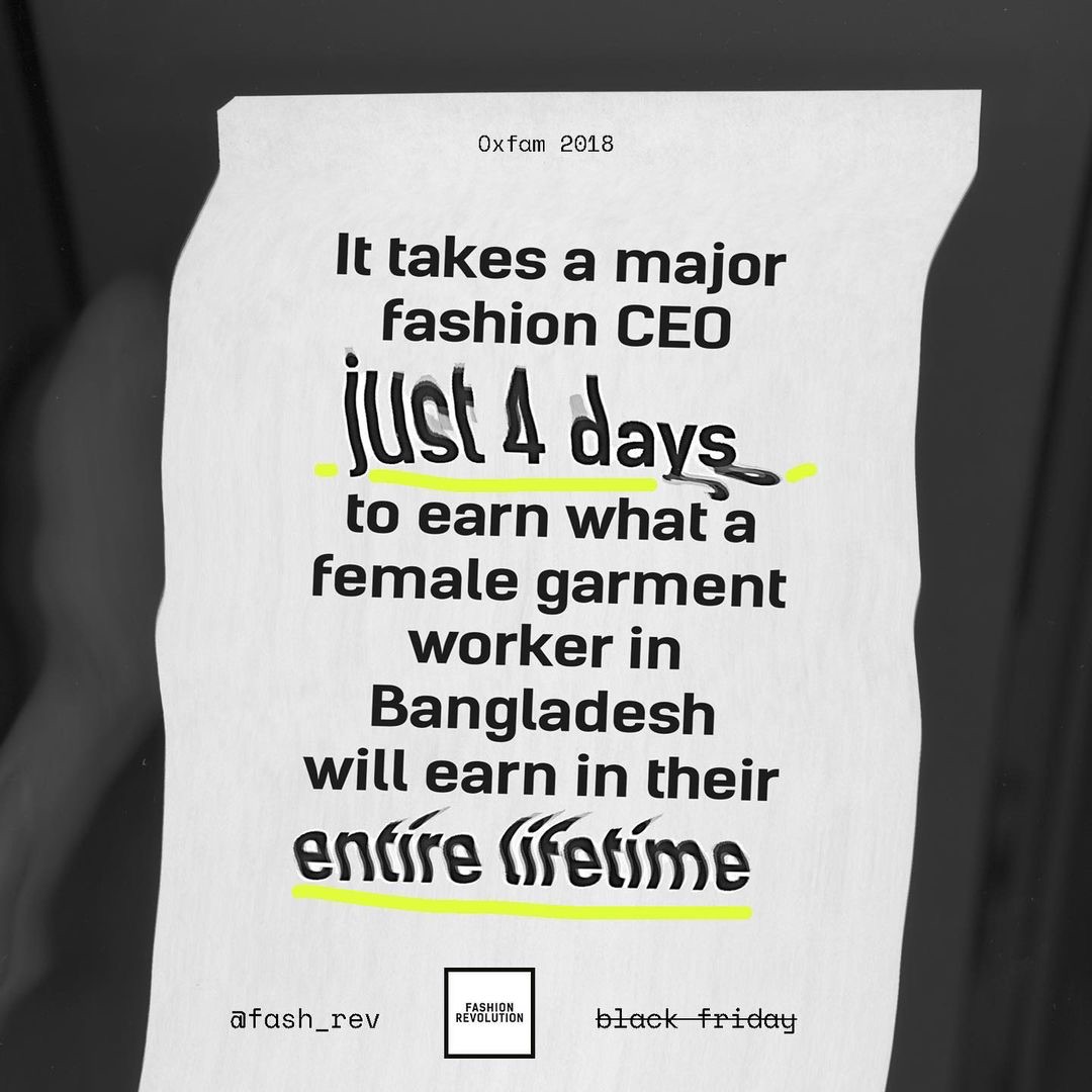 Bel Jacobs FRSA (@bel_jacobs) on Twitter photo This image was taken from <a href="/Fash_Rev/">Fashion Revolution</a>'s powerful instagram feed.
You think you know about #dirtyfashion - and then another stat pops up and punches you in the gut.
#tradeunions #garmentworkers #climatejustice #Reparations This image was taken from <a href="/Fash_Rev/">Fashion Revolution</a>'s powerful instagram feed.
You think you know about #dirtyfashion - and then another stat pops up and punches you in the gut.
#tradeunions #garmentworkers #climatejustice #Reparations