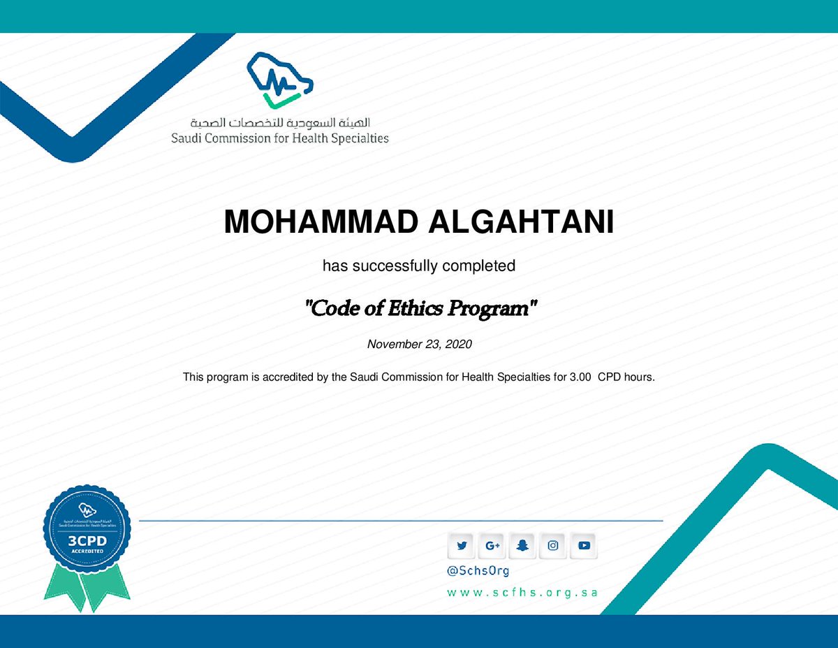 godmah86's tweet photo. 💯إذا حاب ساعات من الهيئة السعودية للتخصصات الصحية "😀  مجانا  😃 "
روح ل @SAUDIPSC  .  إختار Education and Training وبعدها Online patient safety Curriculum. 
بنهاية البرنامج راح تحصل على معرفة وشهادة وساعات CME>
كل التوفيق. لاتنسوني من دعائكم.🙏👇 https://t.co/KZ6Bet1z09