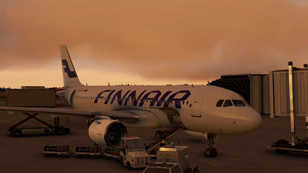 danpendr's tweet photo. UNBELIEVEABLE.
This sim just never stops amazing me.
#msfs2020 #finnair @FlybywireSim https://t.co/HMUv4twjdE