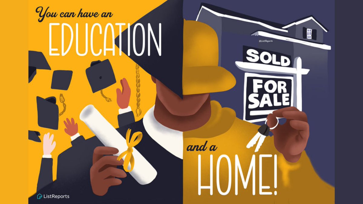 AgentSullivan's tweet photo. Even if you have student loans, don't assume that you can't buy a home. You know what they say about assuming... Send me a message to explore all of your options❗️#thehelpfulagent #askAntoinette #home #iloverealestate #housingmatters #listreports #homeowner #themoreyouknow https://t.co/q53qt8ltiD