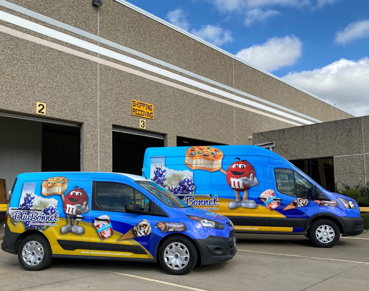 BlueBonnetDSD's tweet photo. Have you spotted our new trucks out on the road? Check our our new look and let us know what you think!

#BlueBonnetDSD #icecream #Mars https://t.co/pIDkgkAVtc