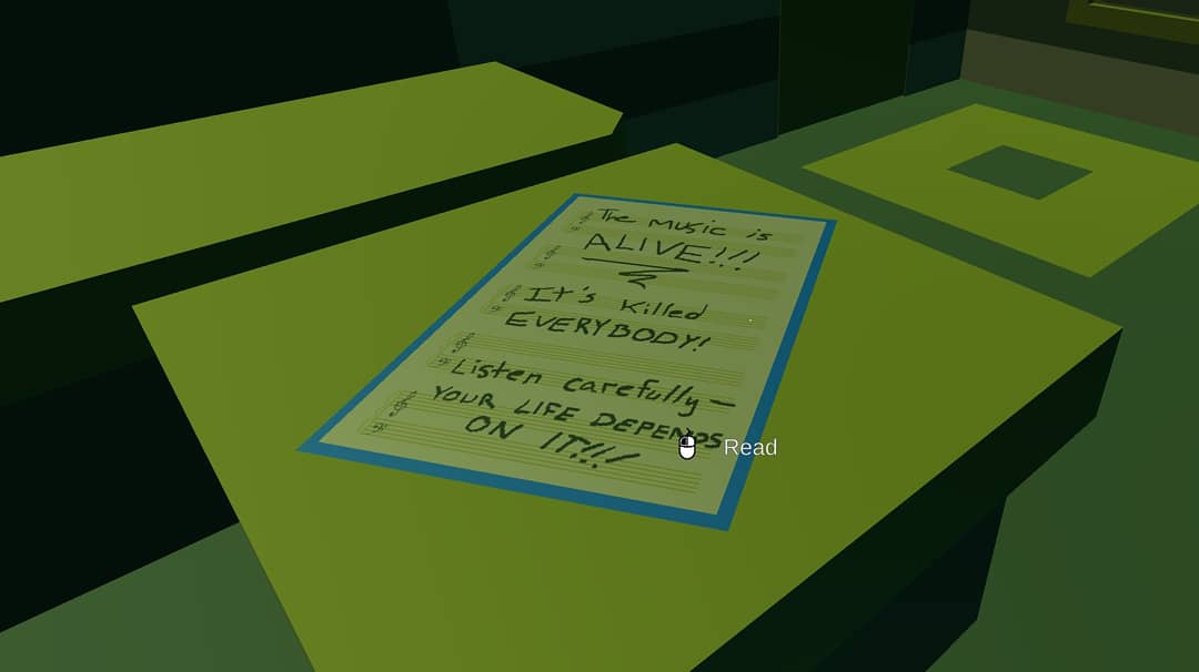 snowedinstudios's tweet photo. We recently had a game jam! One of the games was Midi Monster, by Ian Wark, Clement Todd, Tom Hansen, and Joel Faubert. You play as a person who is trapped in a music studio, who is being stalked by a music monster! https://t.co/4FMchMtqy2