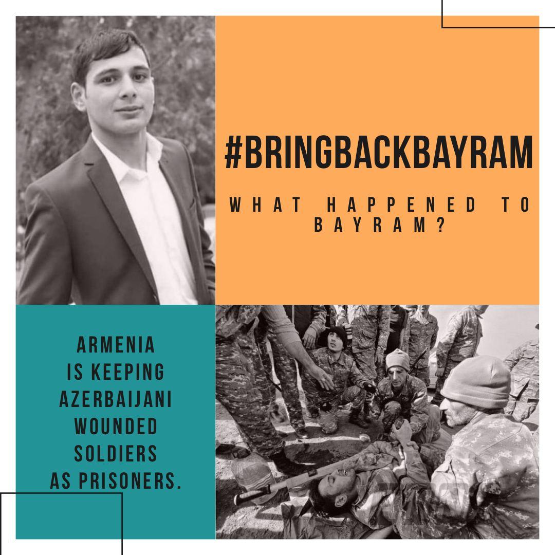 GuzeyevaA's tweet photo. Armenian side doesn’t give info to the @ICRC about the location and situation of captives.
#bringbackAmin #bringbackBayram @amnesty @hrw @FRANCE24 @guardian @washingtonpost @CNN @BBCWorld @nytimes @FoxNews @Independent @Reuters @Telegraph @TIME @UNHumanRights @UN @OSCE https://t.co/pZDzfsJmdX