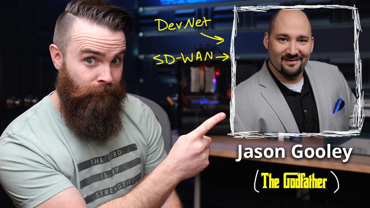 NetworkChuck's tweet image. Let's talk some @CiscoDevNet and SD-WAN with @Jason_Gooley -----> going LIVE at 4:15 PM CT ------> youtu.be/LiqQZGyu0FI
@CiscoPress @Cisco #devnetassociate #ccnpencor #sdwan #devnet #DevNetClassOf2020