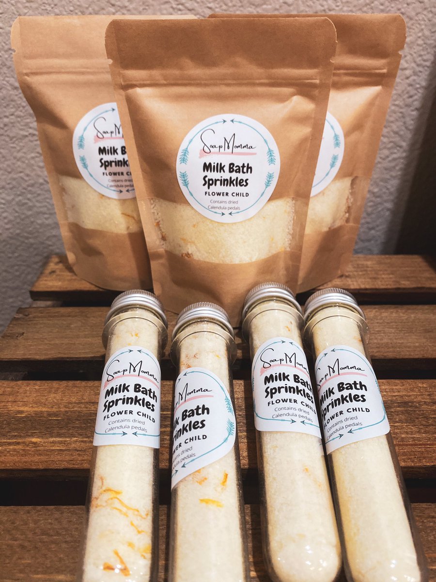MommaSoap's tweet photo. Launching NOW! 

Twisty Tube Lip Balm
Tea Tree Foot Soaks
Flower Child Bath Sprinkles 

#SupportSmallStreamers #Scotch #HandmadeHour #CelebsForSmallBiz #ShopSmall https://t.co/wFVt5WHatx