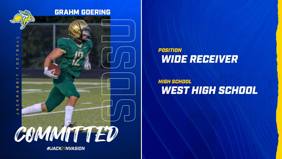 grahmgoering's tweet image. COMMITTED🔵🟡 #Jack21nvasion