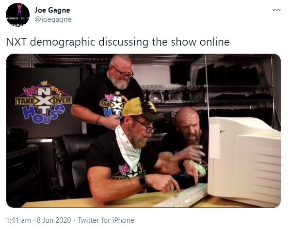 - NXT hold a special edition of IN YOUR HOUSE, with the most notable takeaway being the fucking awful comedy segments with DX. Fucking hell lads, pack it in.