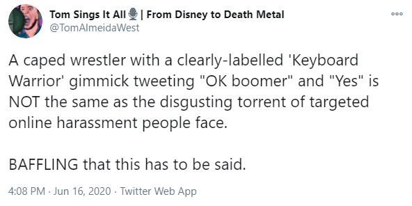 - This of course leads to more wrestlers rushing to their social media apps again to compare how the 'abuse' they receive online compares to that of Hana Kimura, because wrestling, wrestlers and the wrestling community is a full-on dumpster fire, even at the best of times.