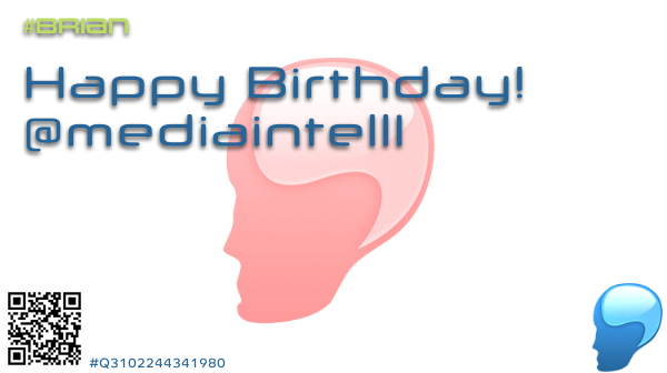bleubrain's tweet photo. @mediaintell1 Happy Birthday! @mediaintell1 #Brian #BleuBrain #LetsCodeBrian #CodeBrian #Brian #TG93 #TheGame93 #Q3102244341980 https://t.co/f8MN6QH61v