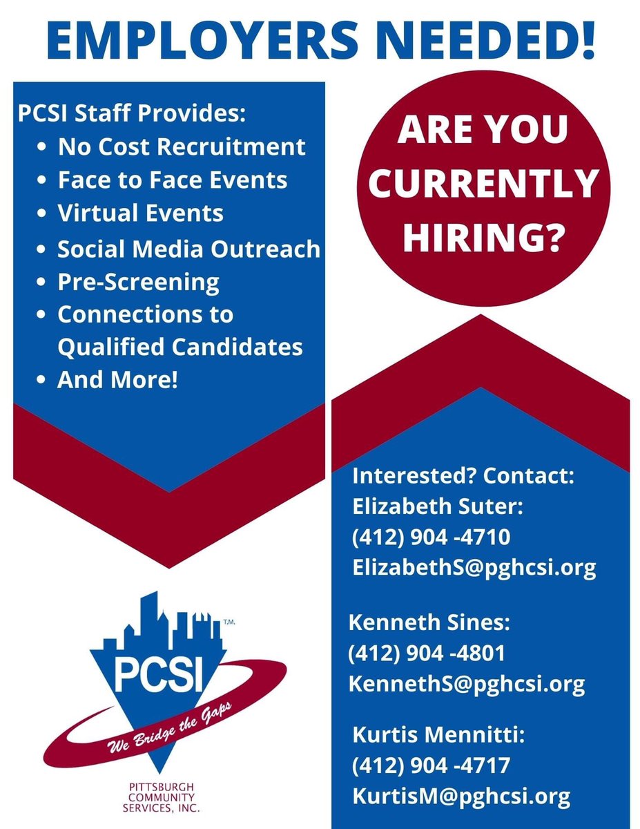 PCSI Workforce tweet media
