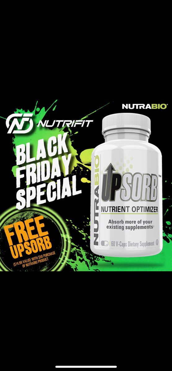 nutrifitcle's tweet photo. Black Friday is live! 15-20% off the site!  And in store. Code: bf15 at checkout. 

https://t.co/lIBaoKpM6U #blackfriday https://t.co/sv8psT9LBw