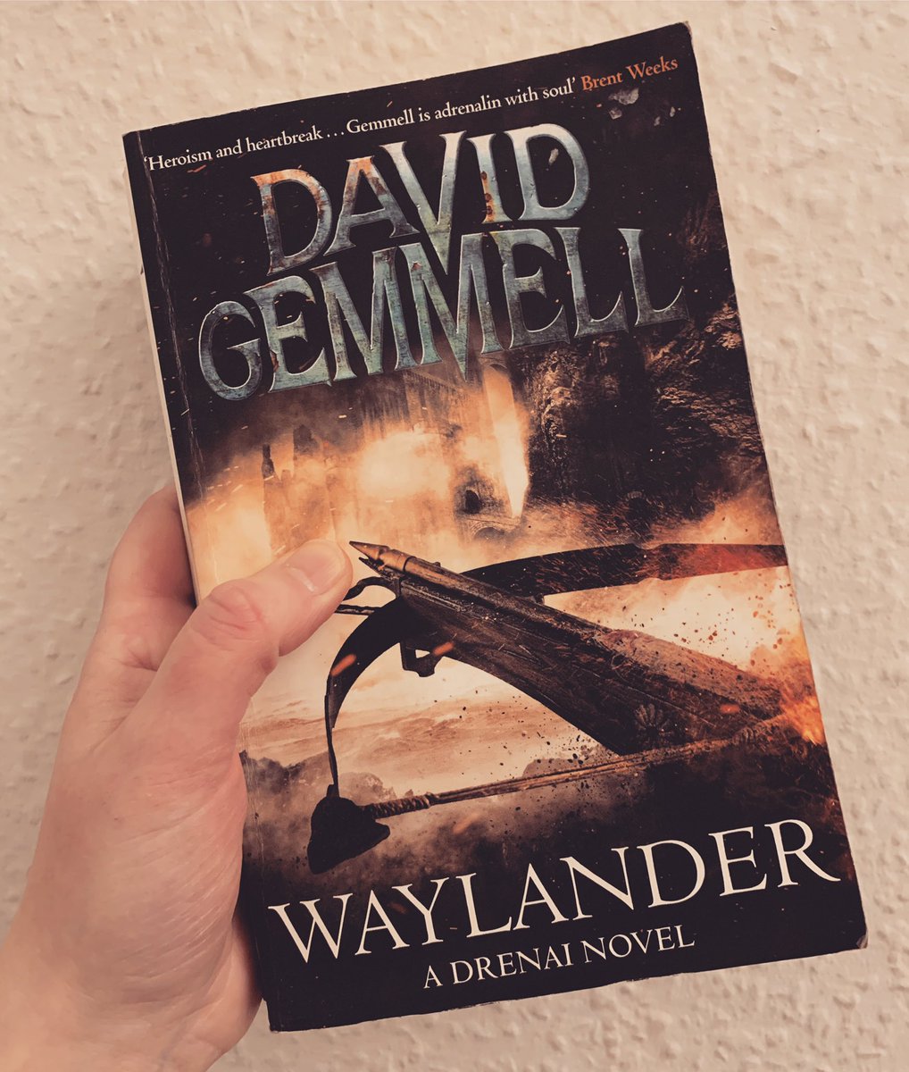 PsycheDK's tweet photo. David Gemmell’s #Waylander is one of the best books I’ve ever read, full of flawed characters, redemption, sacrifice, companionship, conversation, trust, honesty, self-discovery and introspection. I’m in love with the softness with which he writes and the prose is gorgeous. https://t.co/B30LgN0O2V