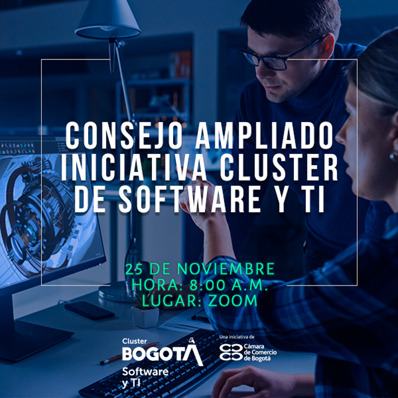 liliabrilr's tweet photo. Faltan 2 días para el Consejo Ampliado #clusterSoftwareTI @camaracomerbog Te esperamos🤳https://t.co/4HgWkCTQMl https://t.co/twnwhBlHHz
