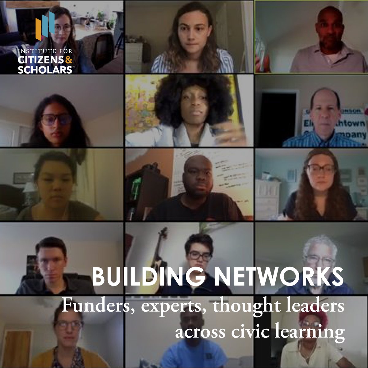 Citizens &amp; Scholars is building networks: funders, experts, thought leaders across civic learning citizensandscholars.org/our-work/