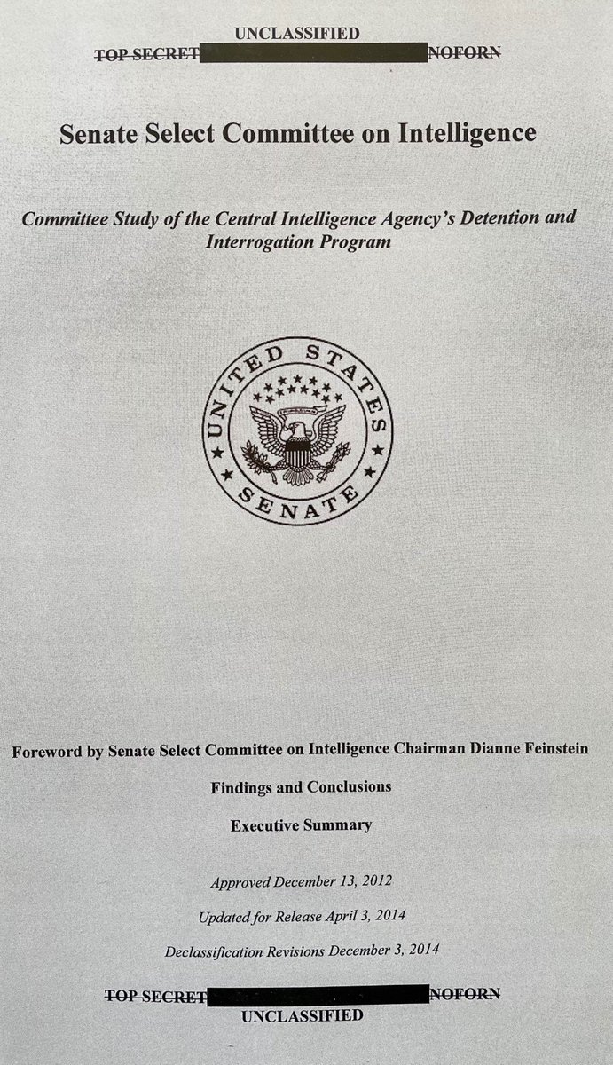 3. In any confirmation, the Senate should review Haines’ decision to hold no CIA personnel accountable for the CIA’s efforts to thwart and undermine the Senate’s research, writing, and publication of the 2014 Senate "Torture Report."