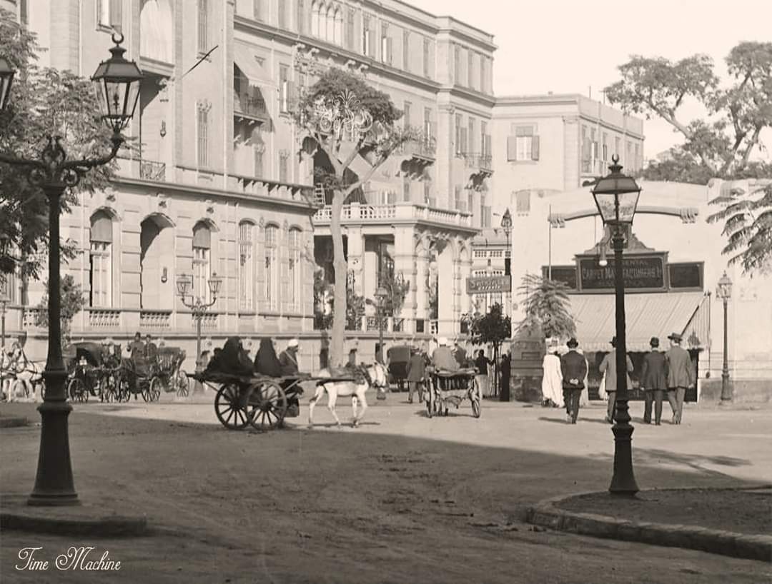 ميدان وشارع سليمان باشا الفرنساوي (طلعت حرب حاليا) - القاهره 1900 - 1915
#masrzaman