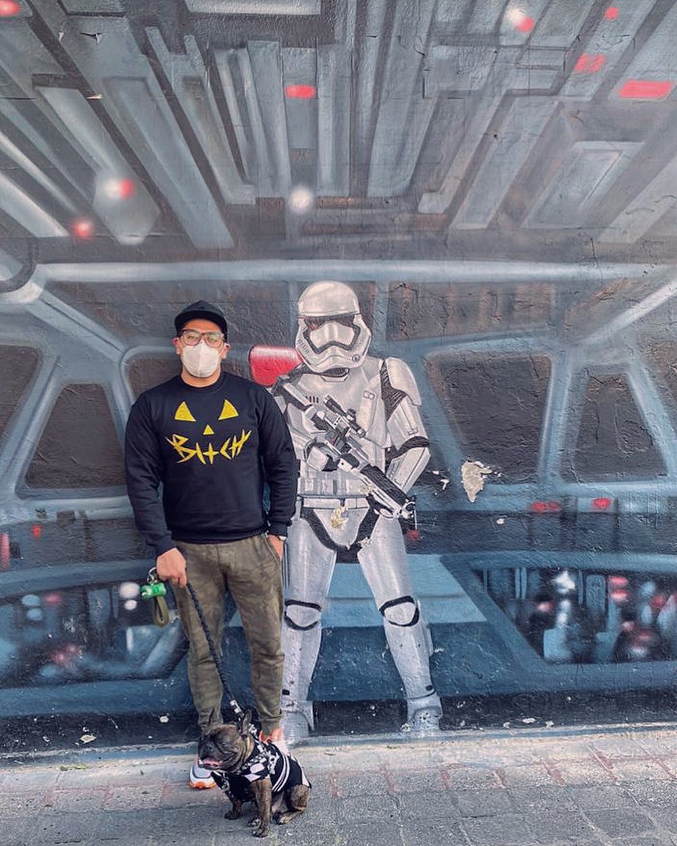 JuRoMaRo's tweet photo. Que la Fuerza te acompañe!! 

#StarWars 

#soyodin 
#frenchie 
#bulldogfrances 
#soy502 
#cdmx 
#méxico 
#chapin 
#chapinesporelmundo
#comedorlucerna https://t.co/cIaN2bxeOv