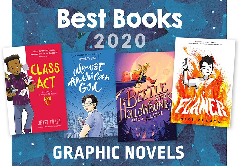 sljournal's tweet photo. Across categories, ages, and genres, the graphic novels committee--led by @DibblyFresh --- selected 15 titles for SLJ's Best Graphic Novels of 2020 https://t.co/dihidcMg83 #SLJBestBooks https://t.co/JMigQFlqly