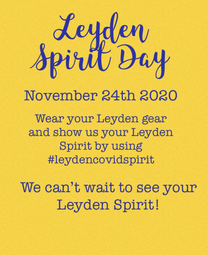 Show us your Leyden spirit tomorrow using #leydencovidspirit. We can't wait to see your photos!