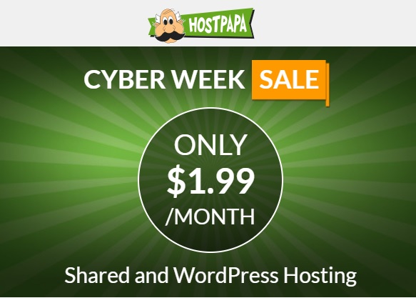 FindGreatHost's tweet photo. #HostPapa Black Friday Cyber Week discount on web hosting get 3 years of Shared or WordPress Hosting just $1.99/month
https://t.co/eJ4W9Hbzjh https://t.co/s3TNMDZDB1