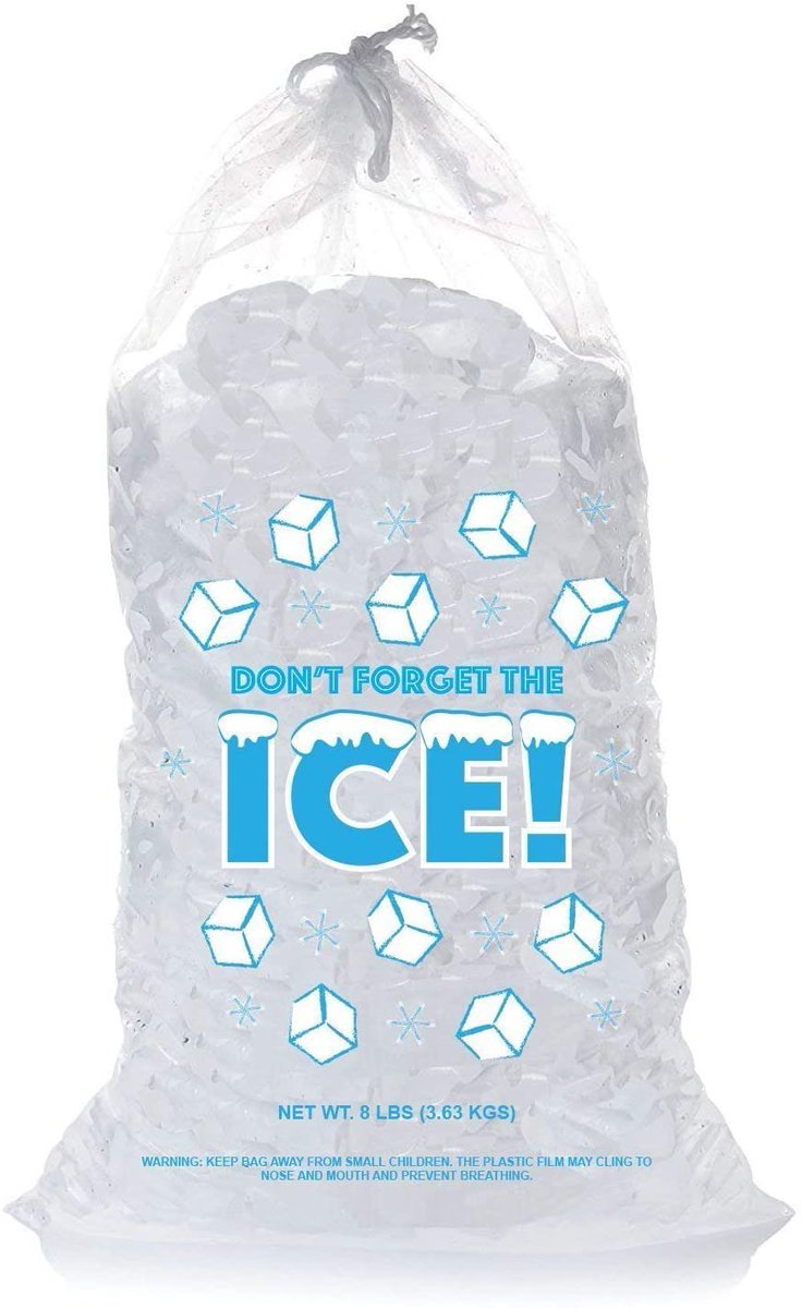A bag of ice